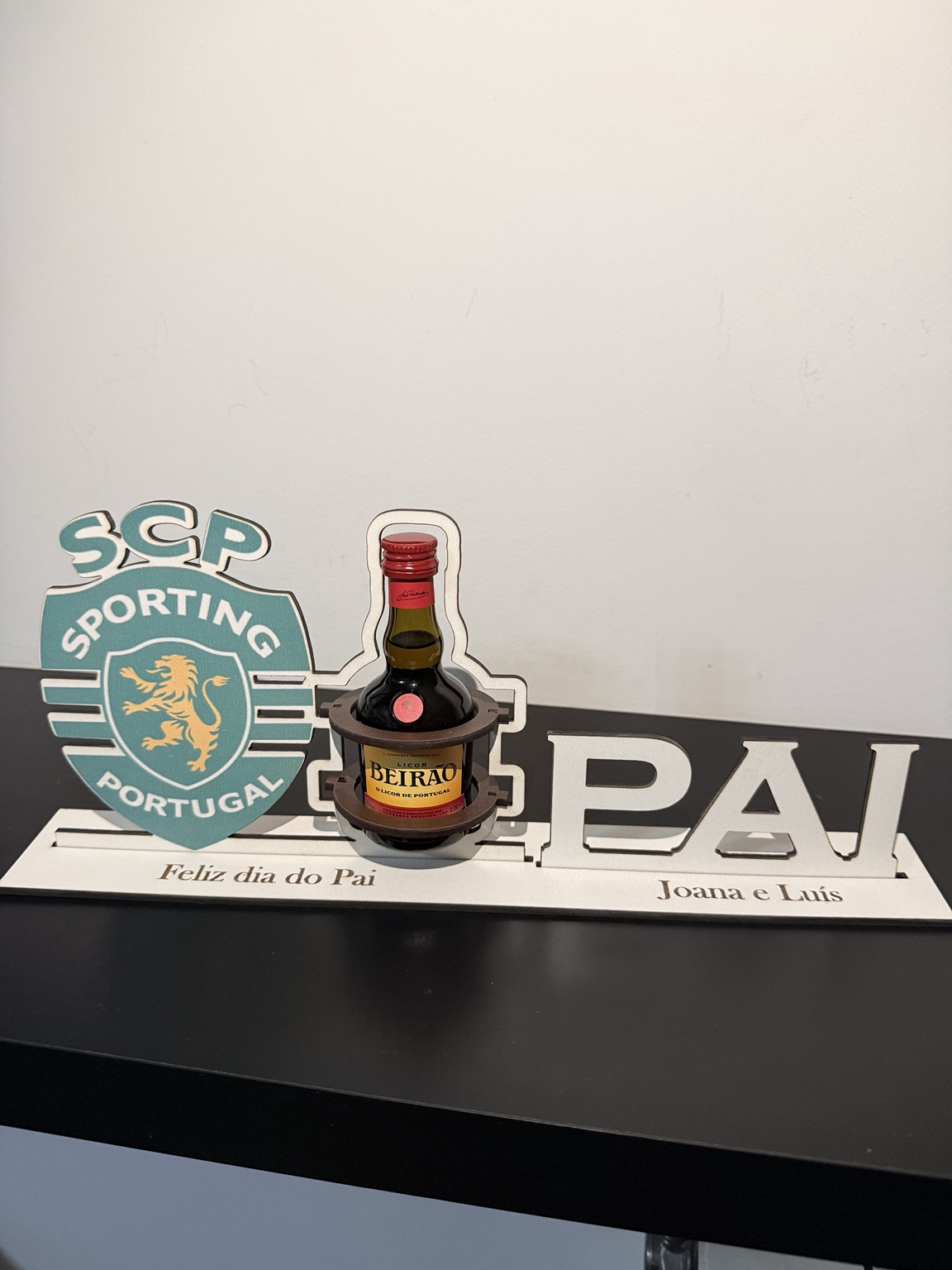 Suporte personalizado do Sporting para o Dia do Pai